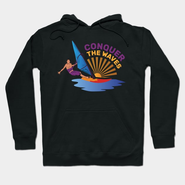 Summer Full Of Surfing Hoodie by ZiaZiaShop